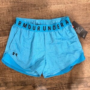 Under Armour Women's Light Blue Athletic Shorts